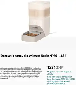 Biedronka Dozownik karmy dla zwierząt Nooie NPF01 oferta