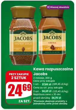 Dino Kawa rozpuszczalna Jacobs Cronat Gold / Crema oferta