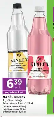 Stokrotka Napój Kinley Zero Sugar Premiere Tonic Water oferta