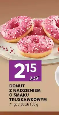 Stokrotka Donut z nadzieniem o smaku truskawkowym oferta