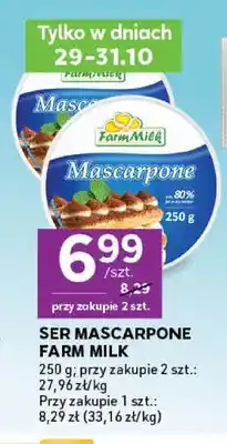 Stokrotka Ser mascarpone Farm Milk oferta