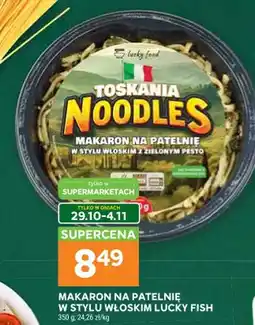 Stokrotka Makaron na patelnię w stylu włoskim Lucky Fish oferta