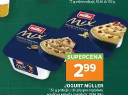 Stokrotka Jogurt Müller Mix pistacja z chrupiącymi migdałami oferta