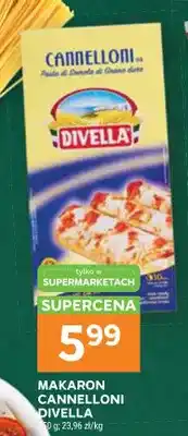 Stokrotka Makaron Cannelloni Divella oferta