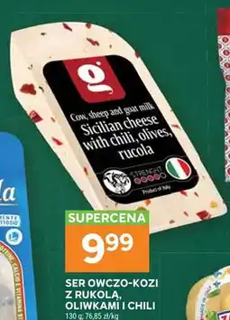 Stokrotka Ser owczo-kozi z rukolą, oliwkami i chili oferta