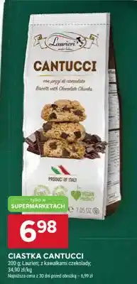 Stokrotka Ciastka Cantucci z kawałkami czekolady Laurieri oferta