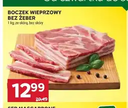 Stokrotka Boczek wieprzowy bez żeber ze skórą oferta