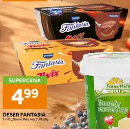 Stokrotka Deser Fantasia Twix 2-pak Danone oferta