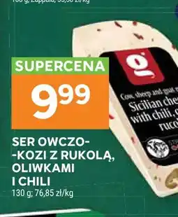 Stokrotka Ser owczo-kozi z rukolą, oliwkami i chili oferta