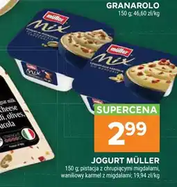 Stokrotka Jogurt Müller Mix pistacja z chrupiącymi migdałami oferta