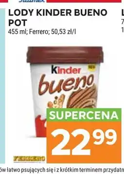 Stokrotka Lody Kinder Bueno Pot Ferrero oferta
