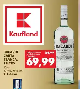 Kaufland Rum Bacardi Spiced oferta