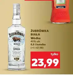 Kaufland Wódka Żubrówka Biała oferta