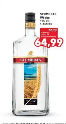Kaufland Wódka Stumbras 40% oferta