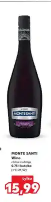 Kaufland Wino Monte Santi oferta