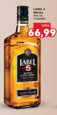 Kaufland Whisky Label 5 40% oferta