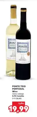 Kaufland Wino Ponte Tejo Portugal oferta