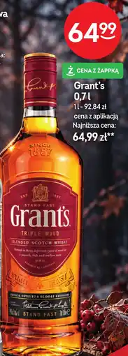 Żabka Whisky Grant's oferta