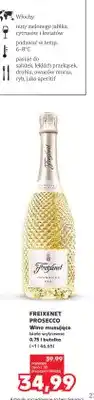 Kaufland Wino musujące Freixenet Prosecco białe wytrawne oferta