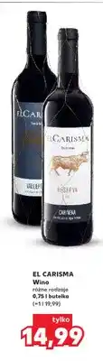Kaufland Wino El Carisma oferta