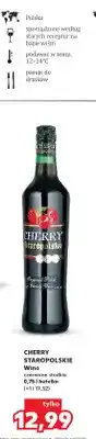 Kaufland Wino czerwone słodkie Cherry Staropolskie oferta