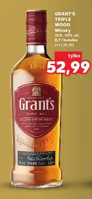 Kaufland Whisky Grant's Triple Wood oferta