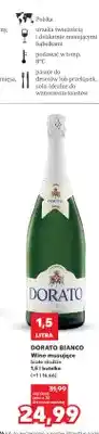 Kaufland Wino musujące białe słodkie Dorato Bianco oferta