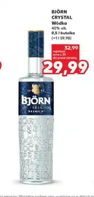 Kaufland Wódka Björn Crystal 40% oferta