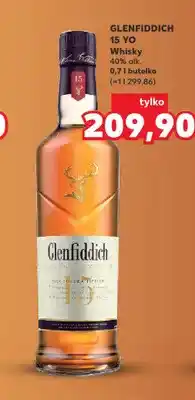 Kaufland Whisky 15 YO Glenfiddich oferta