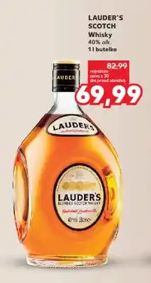 Kaufland Whisky Lauder's Scotch 40% oferta
