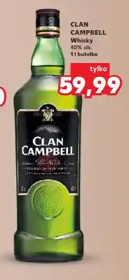 Kaufland Whisky Clan Campbell 40% oferta