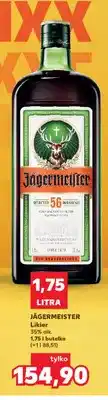 Kaufland Likier Jägermeister 35% oferta