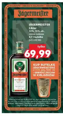 Kaufland Likier Jägermeister oferta