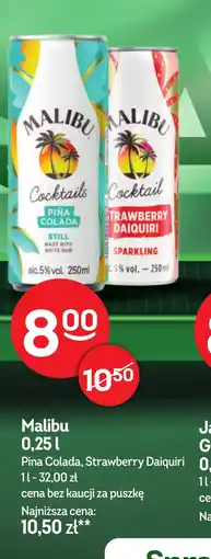 Żabka Pina colada Malibu oferta