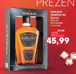 Kaufland Brandy Koblevo Reserve XO oferta
