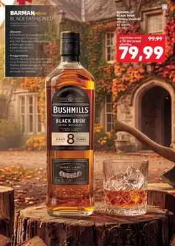 Kaufland Whiskey irlandzka Bushmills Black Bush oferta