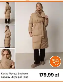 Born2be Kurtka płaszcz zapinana na napy ukryte pod plisą Born2be oferta
