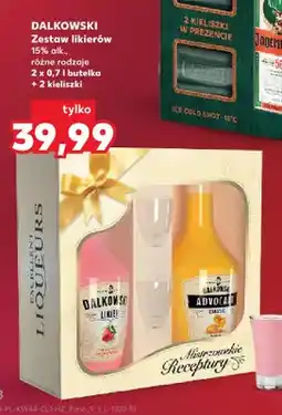 Kaufland Zestaw likierów Dalkowski 2-pak oferta