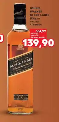 Kaufland Whisky Johnnie Walker Black Label oferta