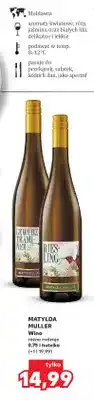 Kaufland Wino białe Gewurztraminer Matylda Müller oferta