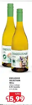Kaufland Wino białe Exclusive Selection Chardonnay Chile oferta