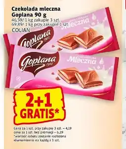 Prim Market Czekolada mleczna Goplana oferta