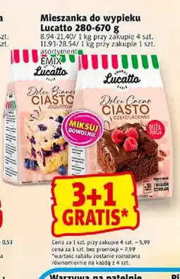 Prim Market Mieszanka do wypieku Lucatto ciasto jogurtowe oferta