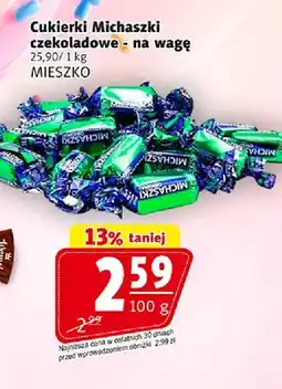 Prim Market Cukierki Michaszki czekoladowe na wagę Mieszko oferta