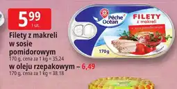 E.Leclerc Filety z makreli w sosie pomidorowym Pêche Océan oferta