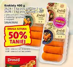 Prim Market Krokiety z kapustą i grzybami Smakmak oferta