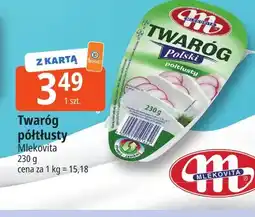E.Leclerc Twaróg Polski półtłusty Mlekovita oferta