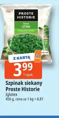 E.Leclerc Szpinak siekany Proste Historie oferta