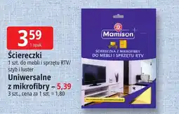E.Leclerc Ściereczki z mikrofibry do mebli i sprzętu RTV Mamison oferta