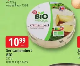 E.Leclerc Ser camembert Bio Village oferta